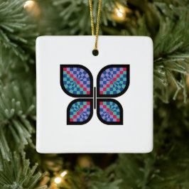 Mosaik Radiance Butterfly Keramikornament