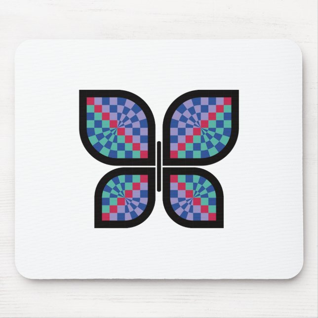 Mosaik Radiance Butterfly Mousepad (Vorne)