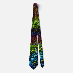 Mosaik Rainbow Abstrakt Art. 1208 Krawatte