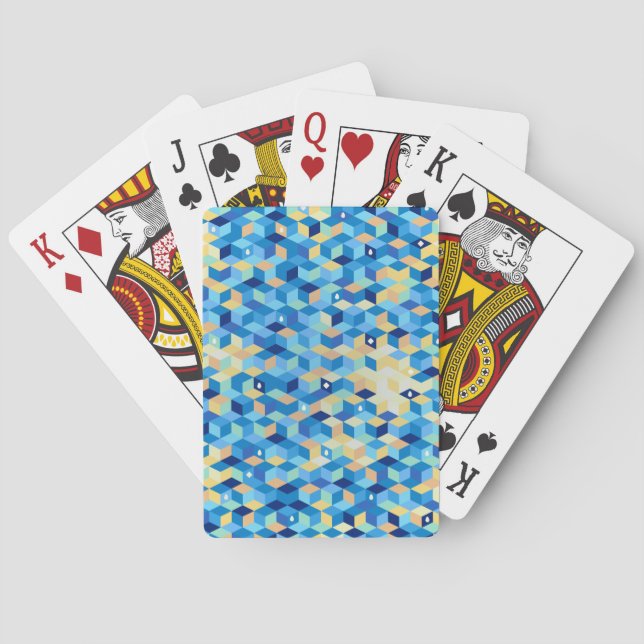 Mosaik Spielkarten (Rückseite)
