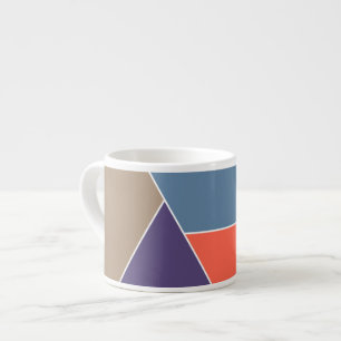MOSAIK stripes Dreiecke färbte I + Ihre Ideen Espressotasse