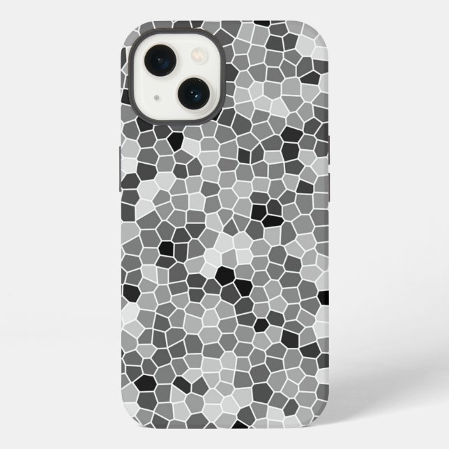 Mosaik, Struktur, Vorlage iPhone Hülle (Rückseite)