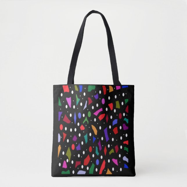 Mosaik-Stücke und Musterkunst Tasche (Vorderseite)