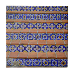 Mosaik-Treppe Fliese