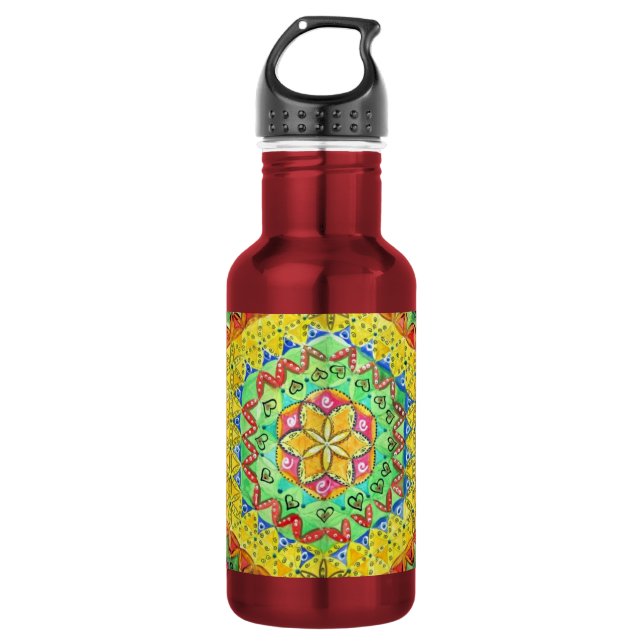Mosaik Trinkflasche (Vorderseite)