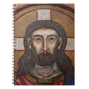 Mosaik von Jesus Notizblock