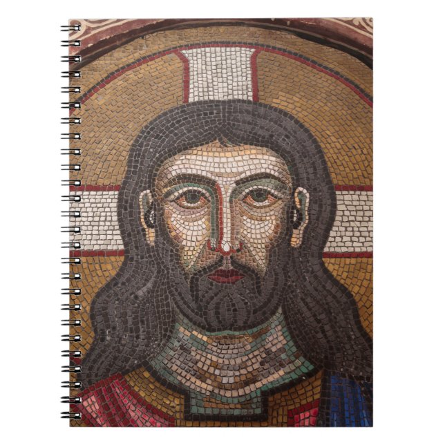 Mosaik von Jesus Notizblock (Vorderseite)