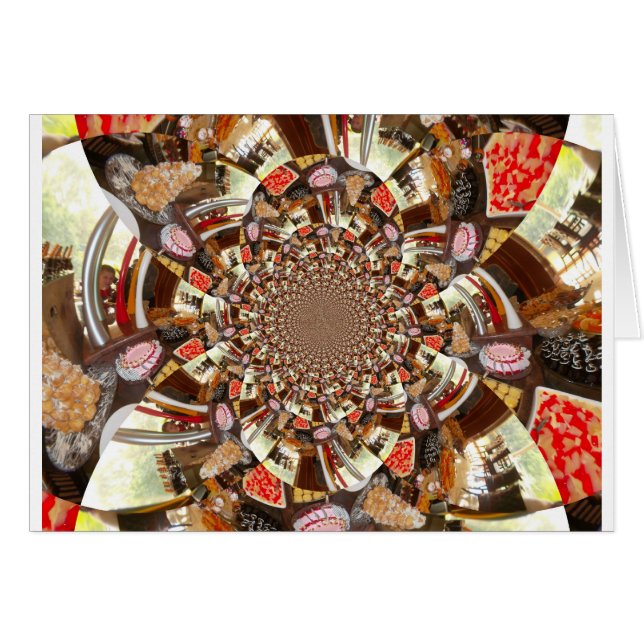 Mosaik von Sushi Brown Colors (Vorderseite (Horizontal))