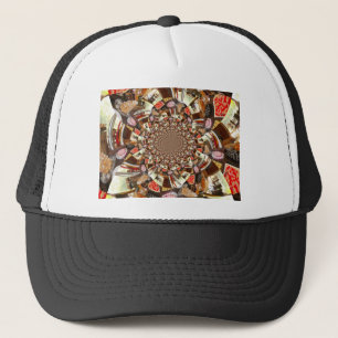 Mosaik von Sushi Brown Colors Truckerkappe