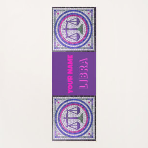 Mosaik-Waage-Design Yogamatte