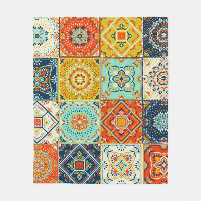 Mosaikbild Fleecedecke (Vorderseite)
