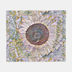 Mosaikblanket Fleecedecke