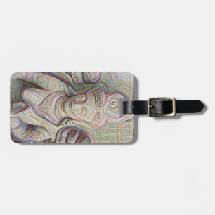 Mosaikbuddha-Statue Thunder_Cove Gepäckanhänger