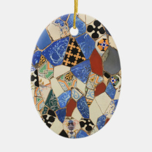 Mosaikdekoration Keramik Ornament