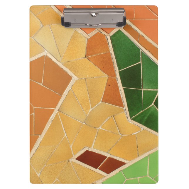 Mosaikdekoration Klemmbrett (Vorderseite)