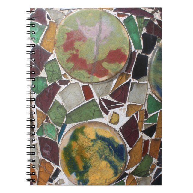 Mosaikdekoration Notizblock (Vorderseite)