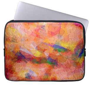 Mosaike Abstrakte Kunst   Modernes geometrisches M Laptopschutzhülle