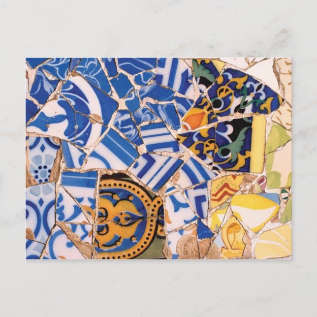 Mosaike Postkarte #2 (Vorderseite)