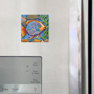 Mosaikfisch Magnet