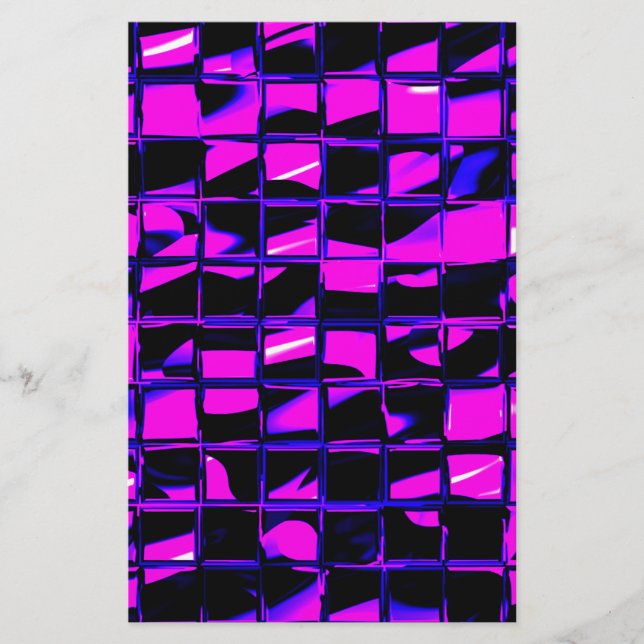 Mosaikfliese (lila) (Vorderseite)