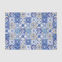 Mosaikfliesen, blau dekorierte Fahrzeuge