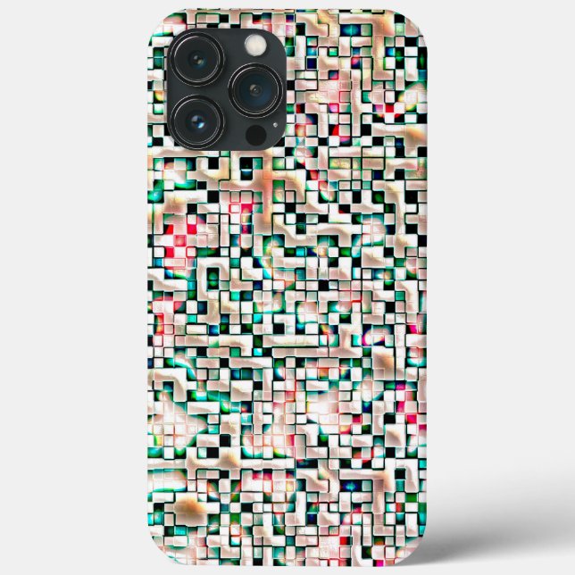 Mosaikfliesen in Rohform, Mosaik Case-Mate iPhone Hülle (Rückseite)