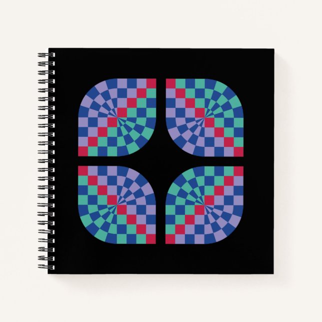 Mosaikfliesen Notizbuch (Vorderseite)