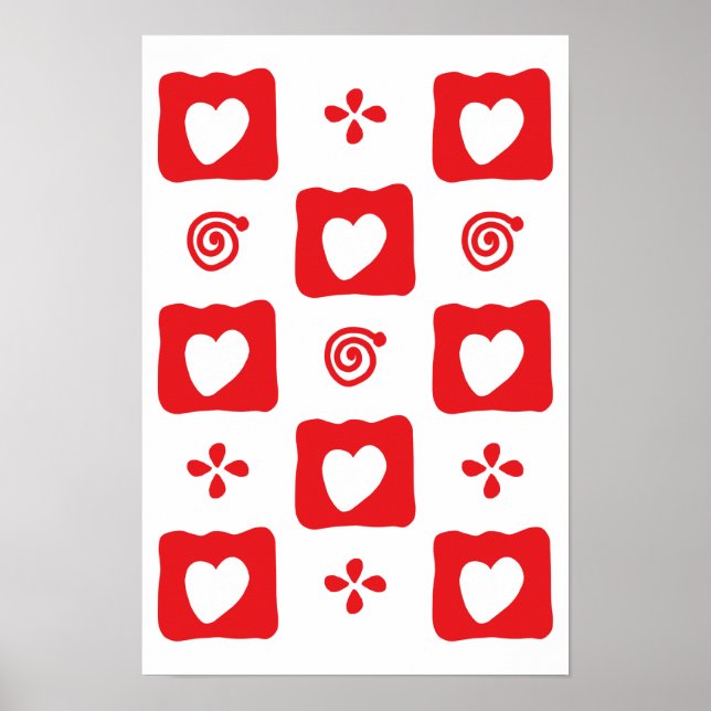 Mosaikfliesen Poster (Vorne)