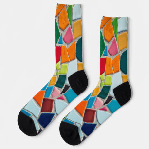 Mosaikfliesen Socken