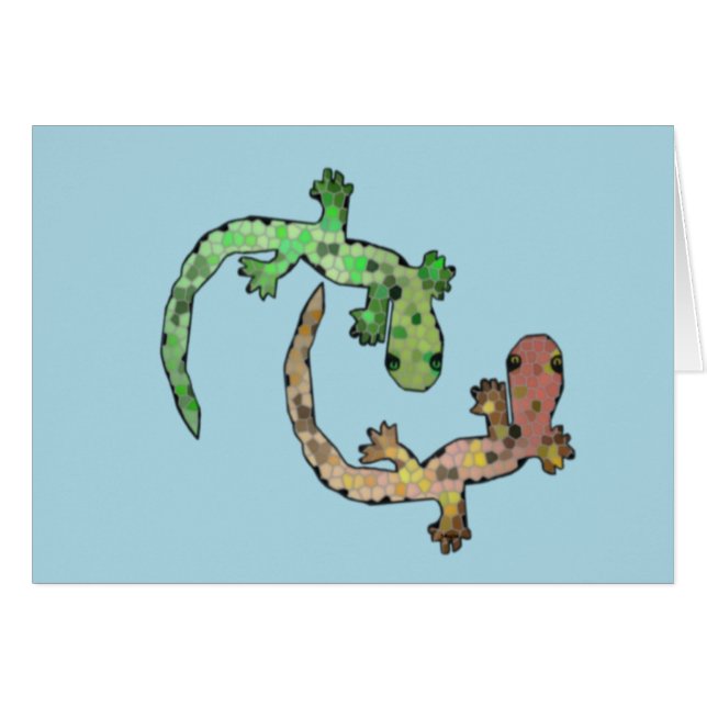 MosaikGeckos (Vorderseite (Horizontal))