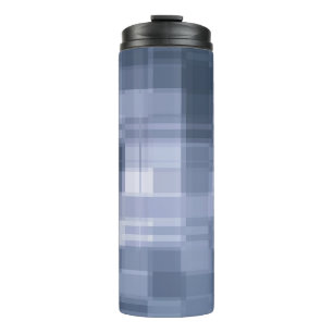 Mosaikglastäuschung Blau Thermosbecher