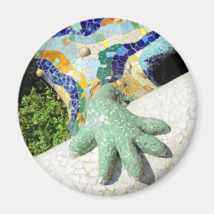Mosaikhand - cooler Magnet