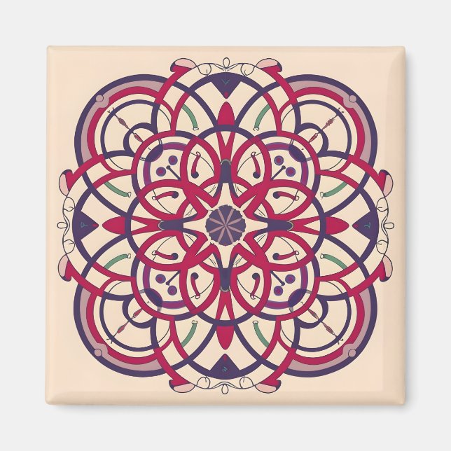 Mosaikhirse Magnet (Vorne)