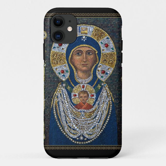 Mosaikikone von Murano Insel Case-Mate iPhone Hülle (Rückseite)