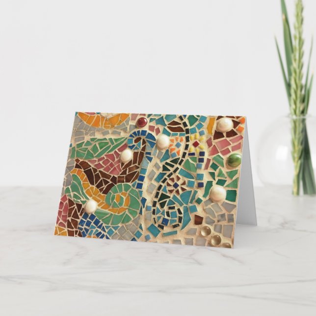 Mosaikkarte für Wirbel Karte (Vorderseite)