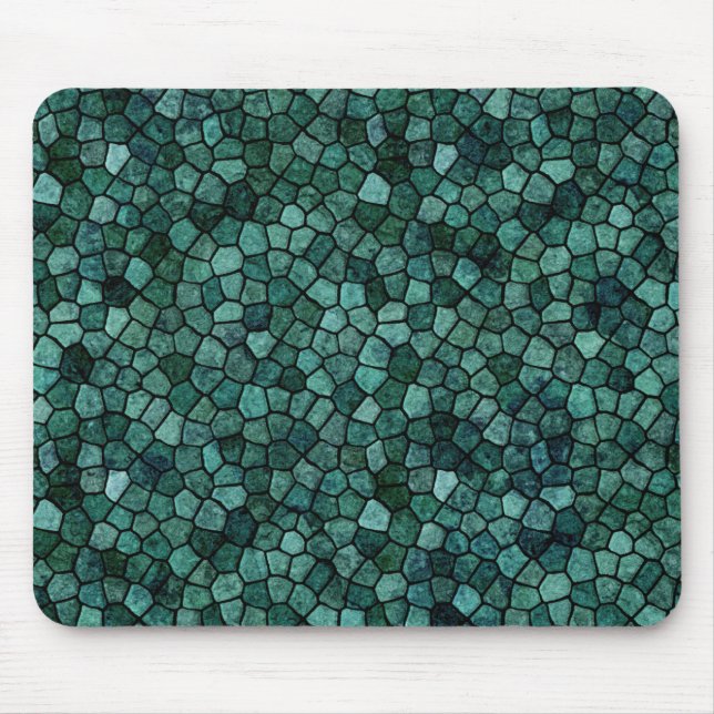 Mosaikkkruste Abstraktes Muster Mousepad (Vorne)