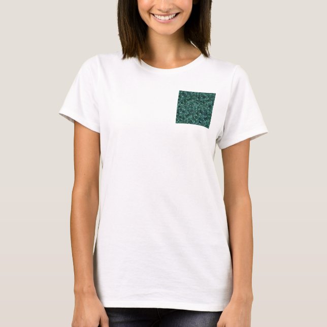 Mosaikkkruste Abstraktes Muster T-Shirt (Vorderseite)