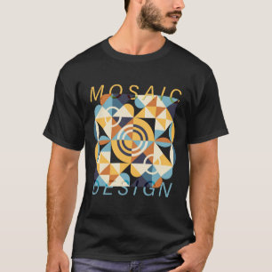Mosaikkunstmuster T-Shirt