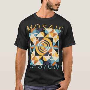 Mosaikkunstmuster T-Shirt