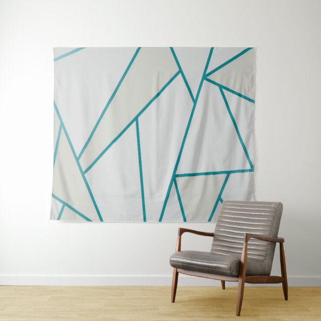 Mosaikmuster 4 wandteppich (Beispiel (Horizontal))