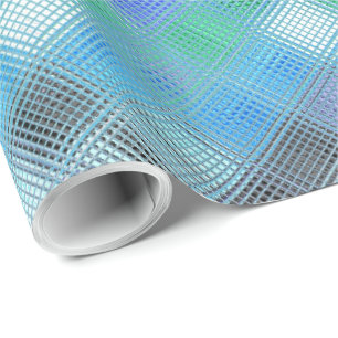 Mosaikmuster der dekorativen geometrischen Fliesen Geschenkpapier