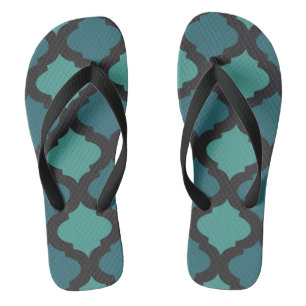 Mosaikmuster in der arabischen Art Flip Flops