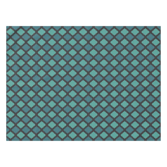 Mosaikmuster in der arabischen Art Tischdecke (Vorderseite (Horizontal))