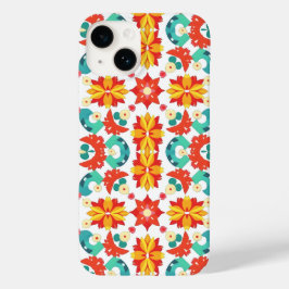 Mosaikmuster Stilvolles geometrisches Design Case-Mate iPhone 14 Hülle
