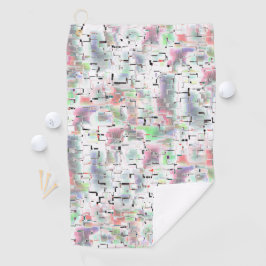 Mosaikpapier in sanften bis undurchsichtigen Farbe Golfhandtuch