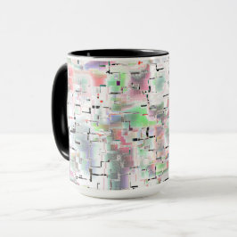 Mosaikpapier in sanften bis undurchsichtigen Farbe Tasse