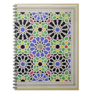 Mosaikplasterung in der Umkleidekabine des Sultans Notizblock