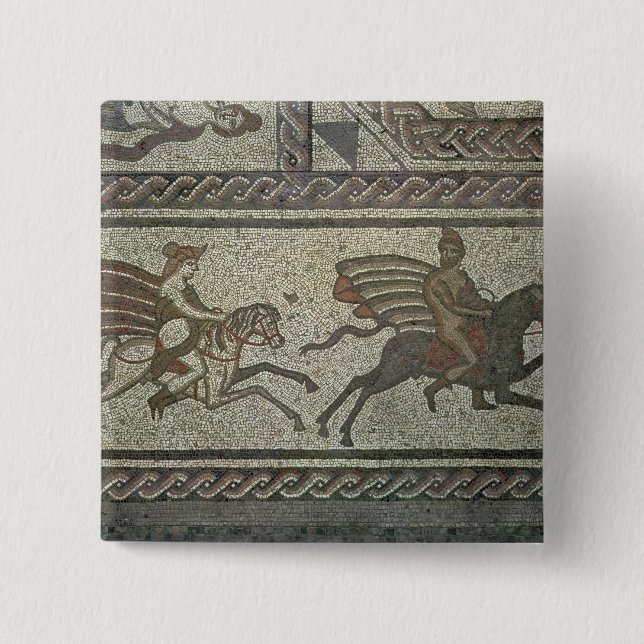 Mosaikplasterung vom römischen Landhaus am Tief Button (Vorderseite)