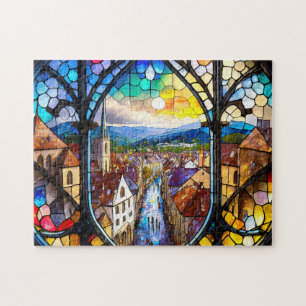 Mosaikstadt 3 Einfache Gehirngeschichte Rätsel Fot