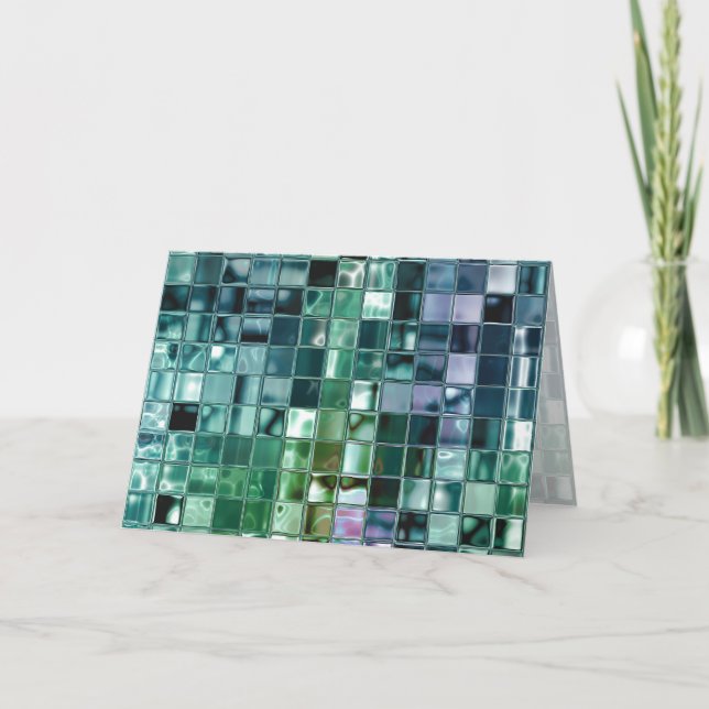 Mosaiksteinkunst in der Tiefsee Karte (Vorderseite)